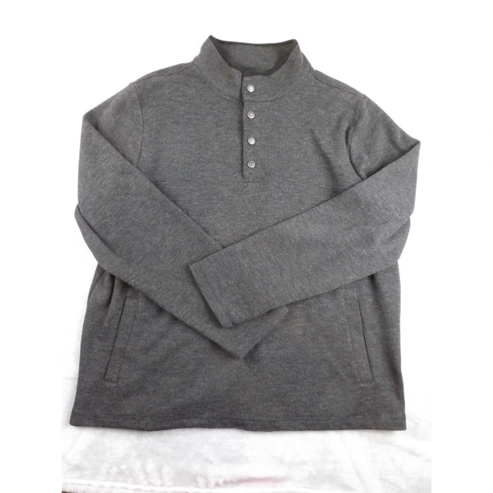 Outback Trading Co‎ Gavin Henley Pullover Sweater Men's  Size  XL Charcoal Gray